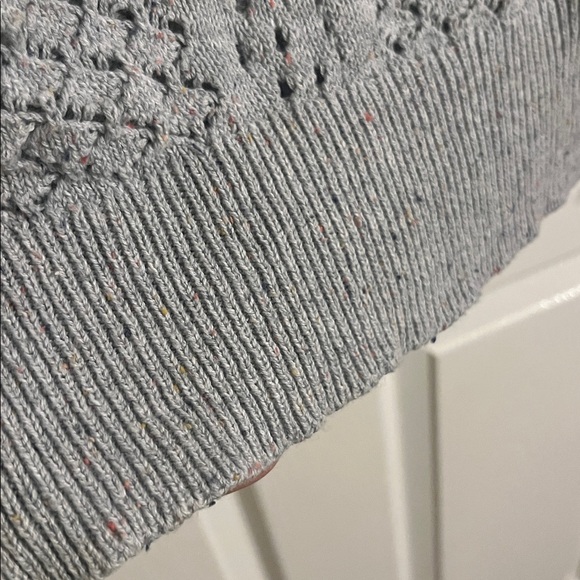 Sundance open knit ruffle neck top - Picture 8 of 9